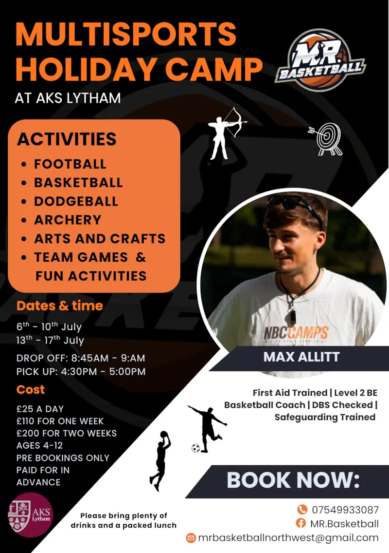 Summer Camp - Mr Basketball Multisports Holiday Camp